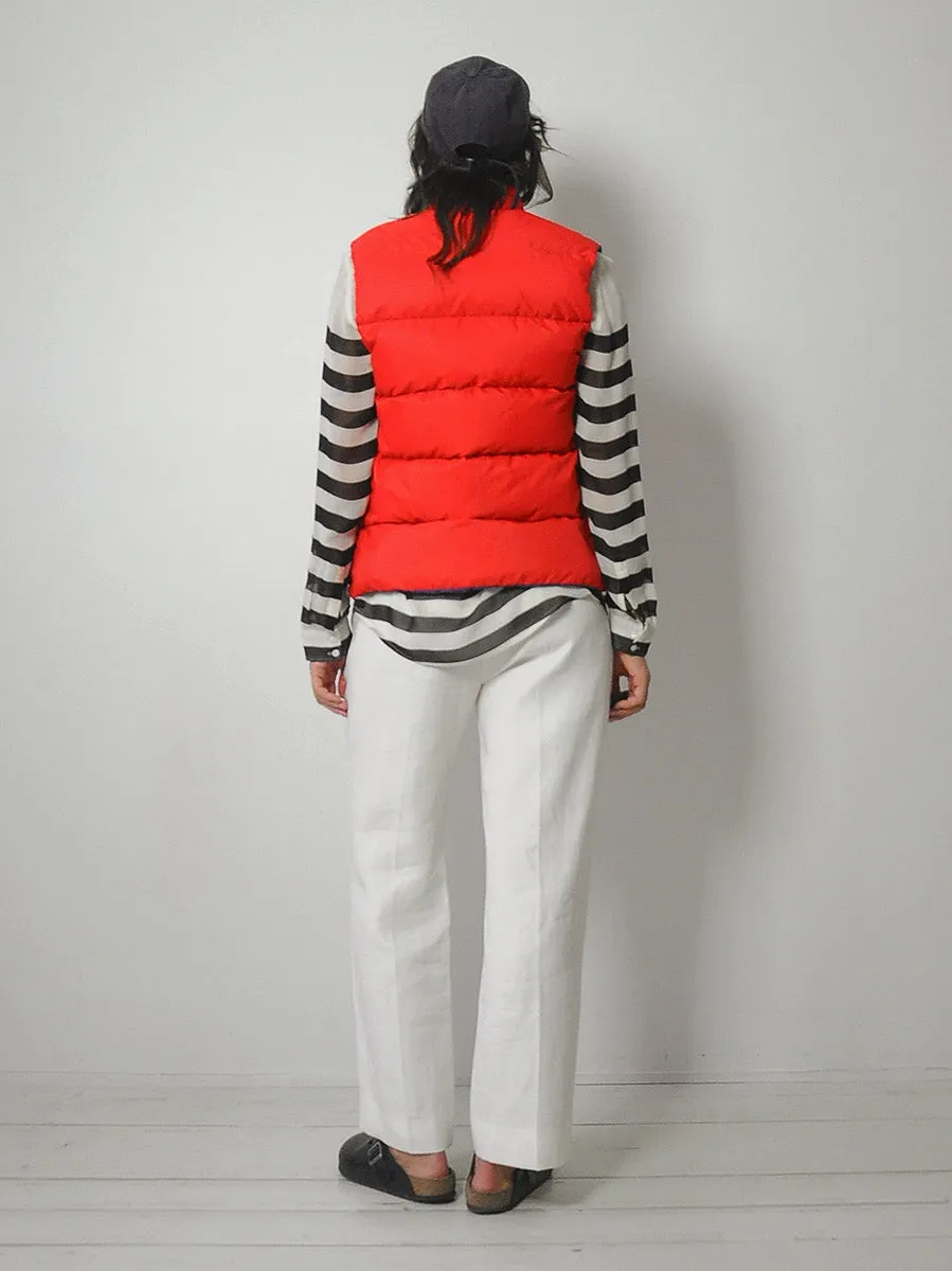 1980's Gerry Reversible Down Vest