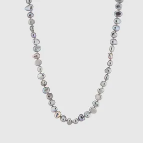 Alderley Grey Pearl & Sterling Silver Necklace