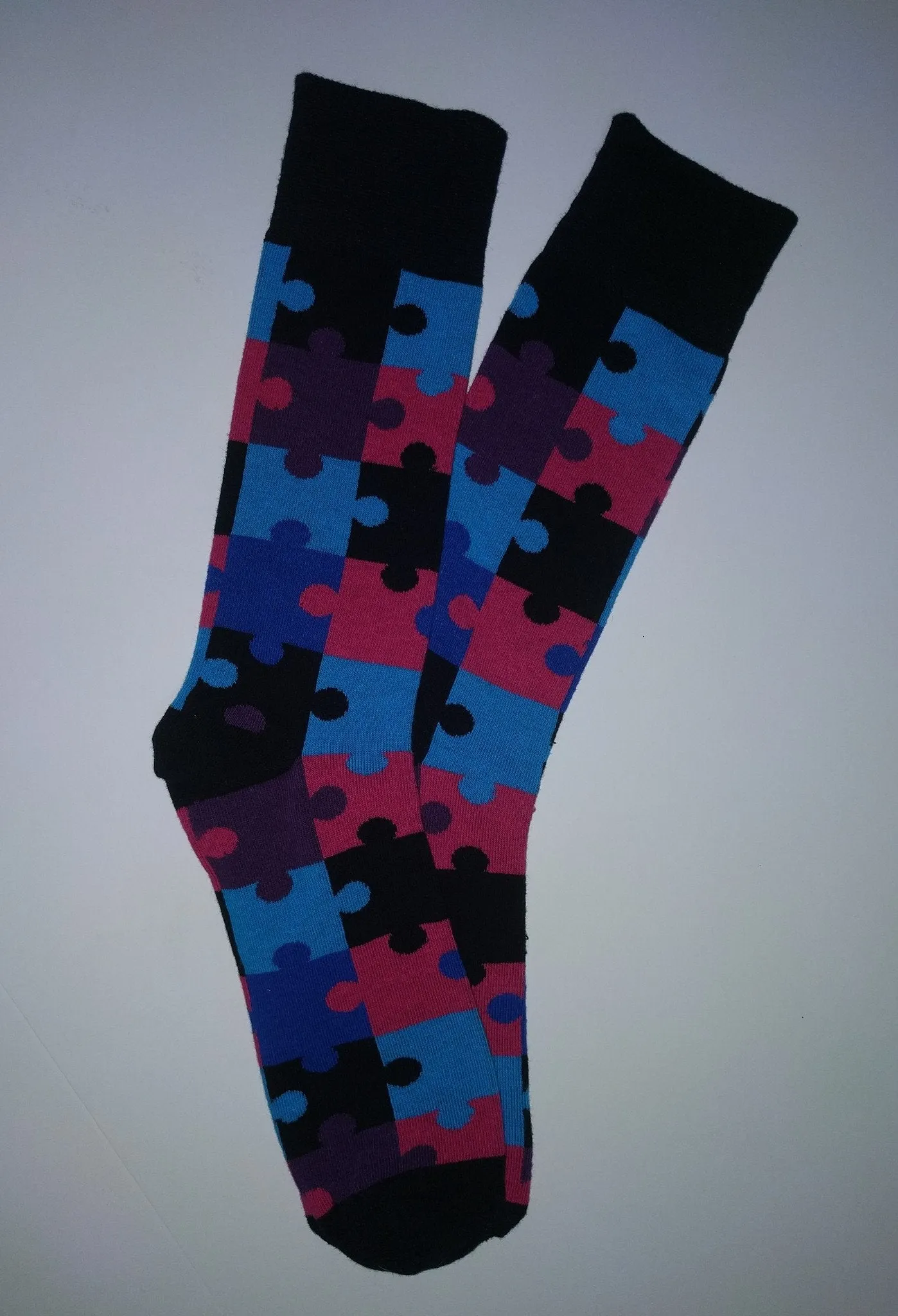 Autism Awareness Puzzle Socks