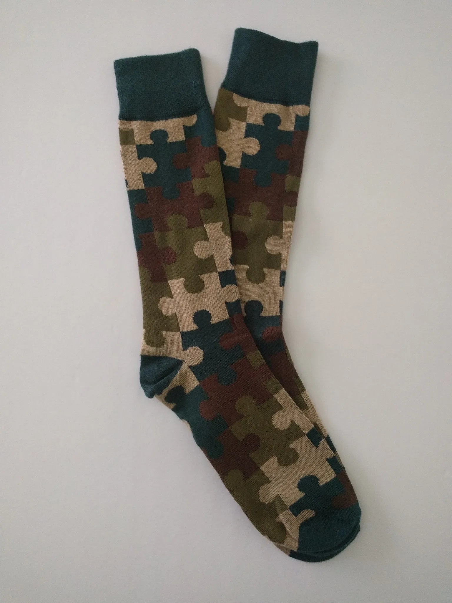 Autism Awareness Puzzle Socks