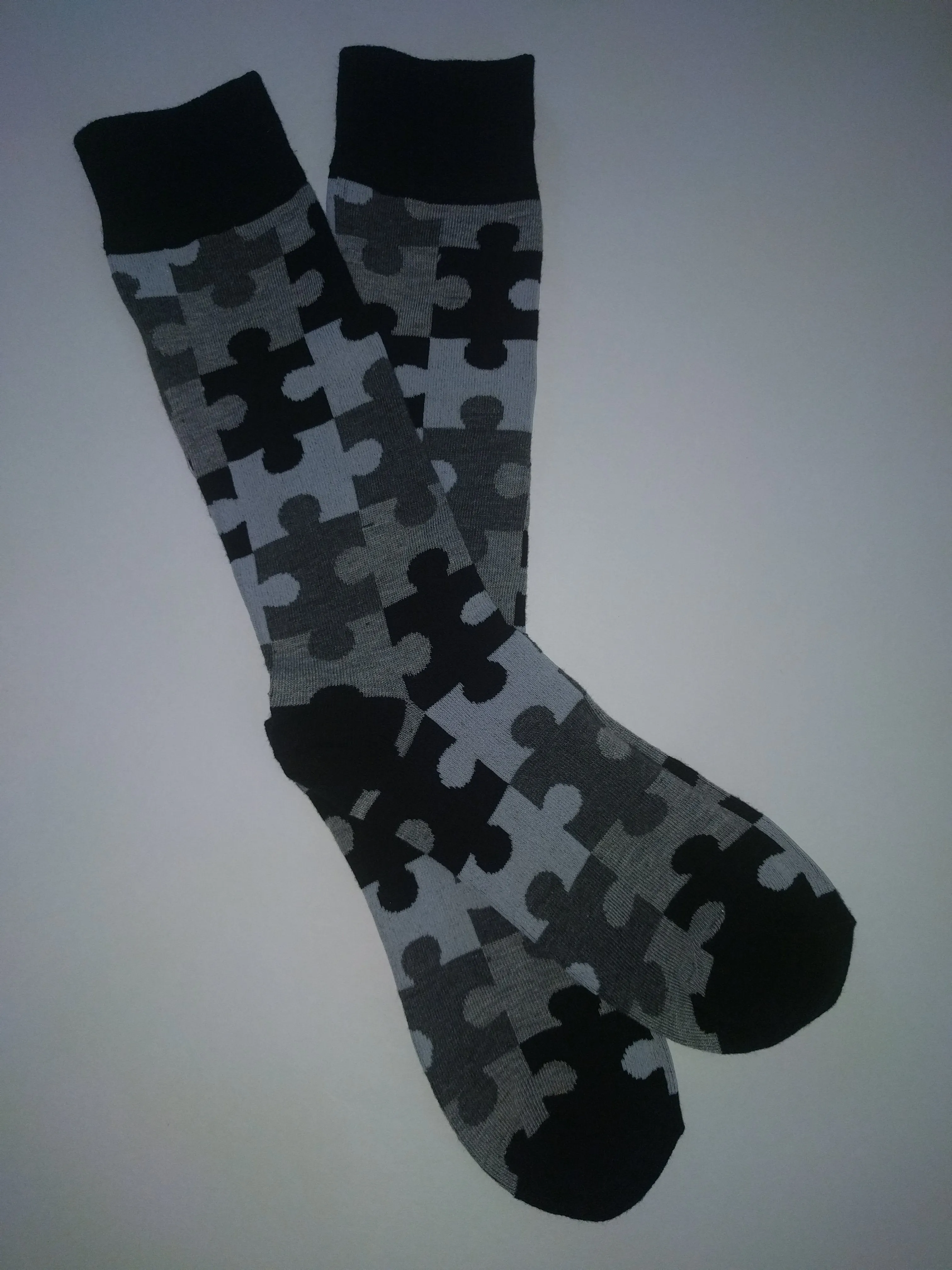 Autism Awareness Puzzle Socks