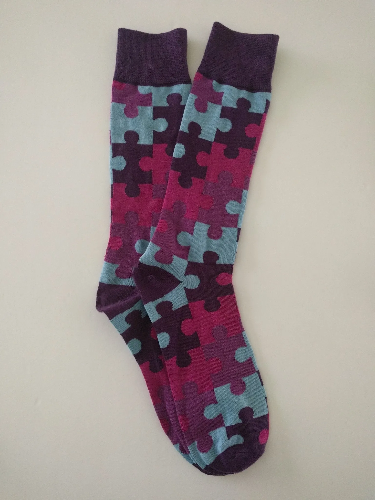 Autism Awareness Puzzle Socks