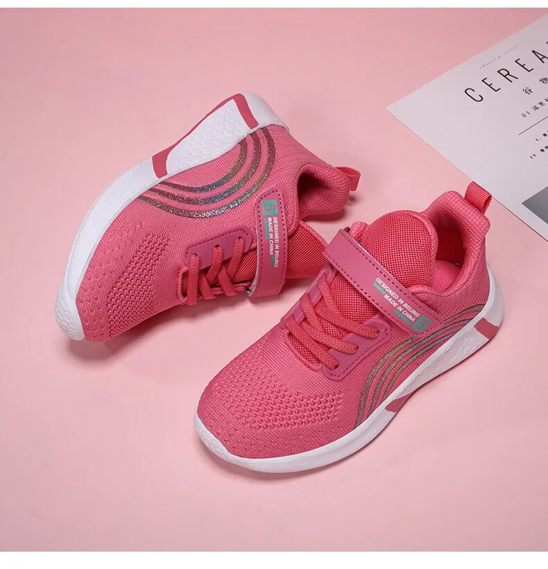 Autumn Mesh Kids teens Sneakers Shoes For Girls Sport Child Leisure Tenis Infantil Casual Warm Running Boy