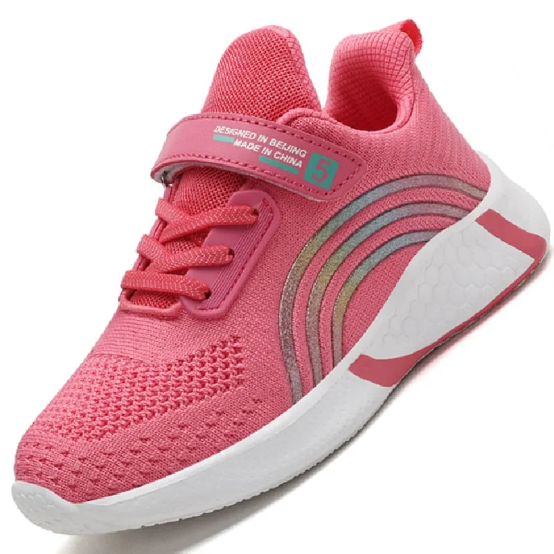 Autumn Mesh Kids teens Sneakers Shoes For Girls Sport Child Leisure Tenis Infantil Casual Warm Running Boy