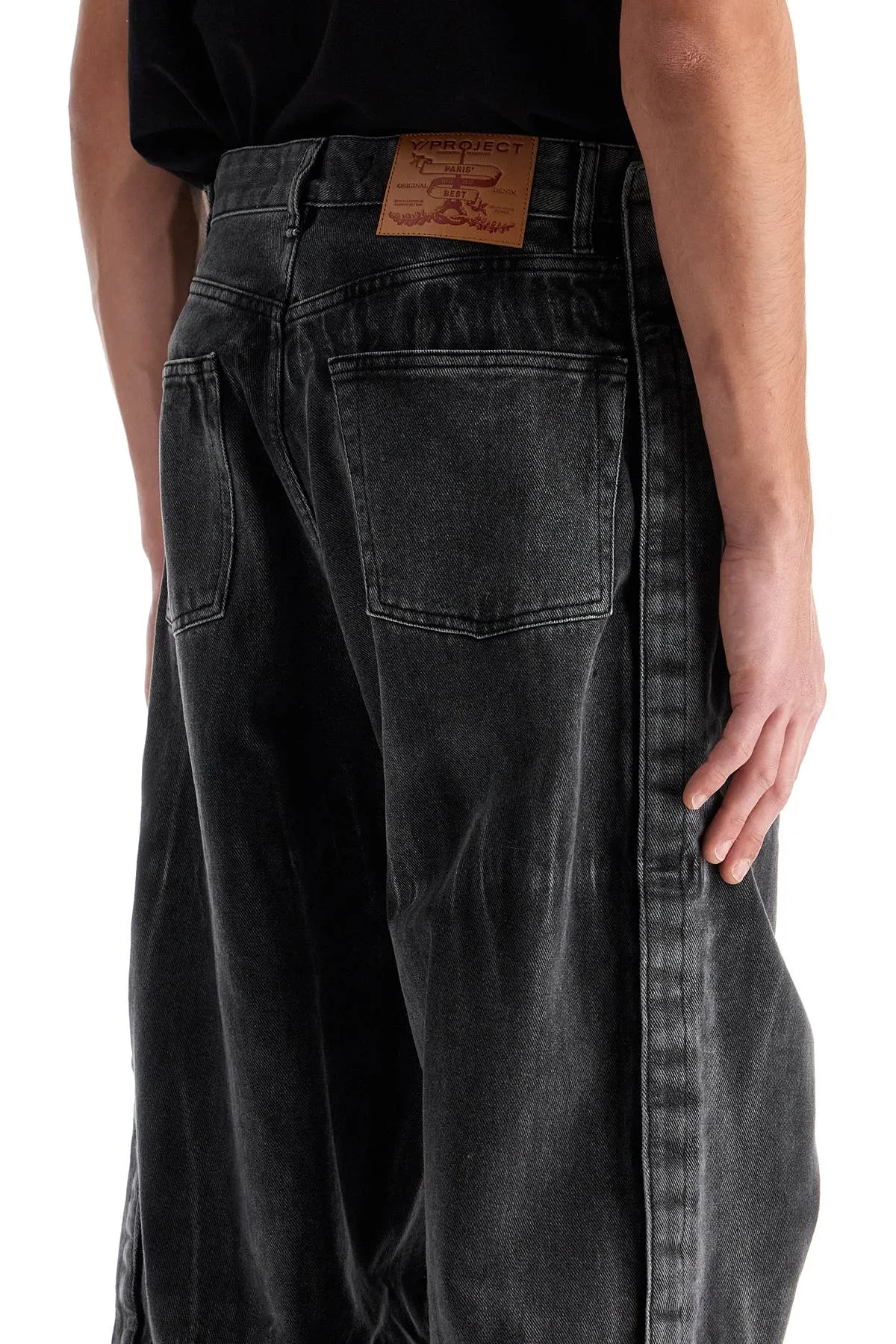 BAGGY JEANS WITH REMOVABLE PANELS