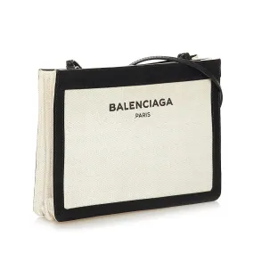 Balenciaga Navy Pochette