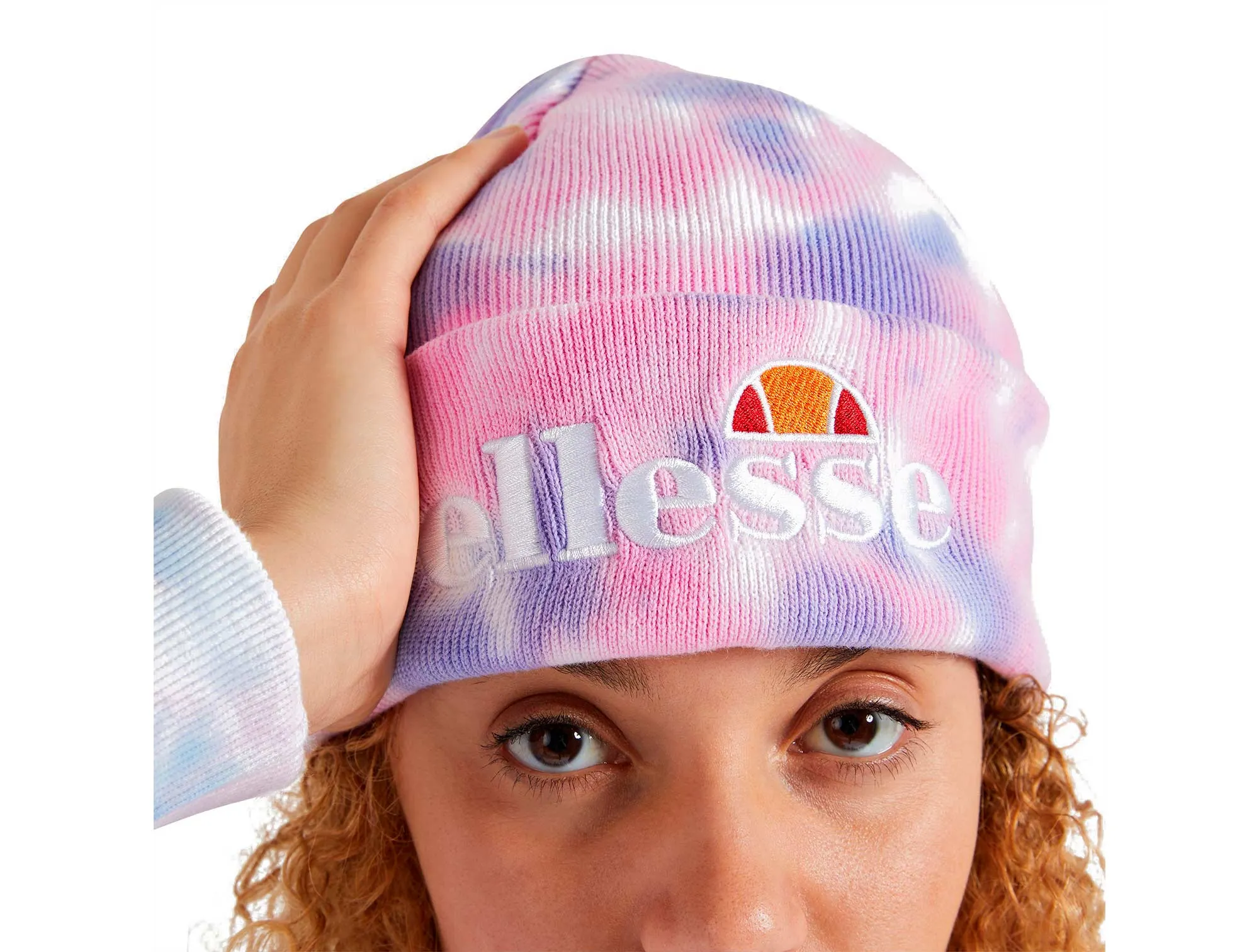 Beanie ellesse Velly Tie Dye Beanie Mujer Rosado