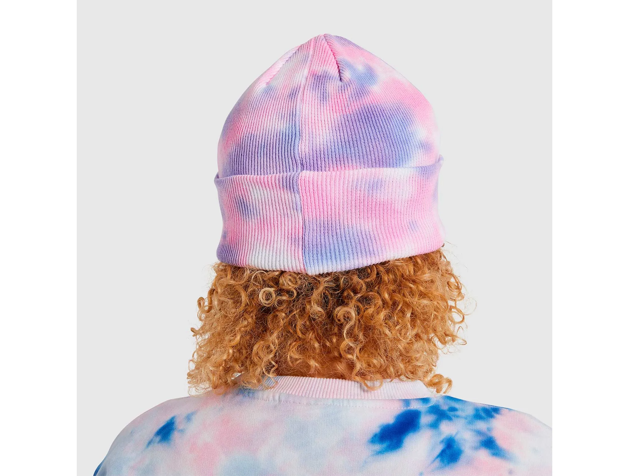 Beanie ellesse Velly Tie Dye Beanie Mujer Rosado