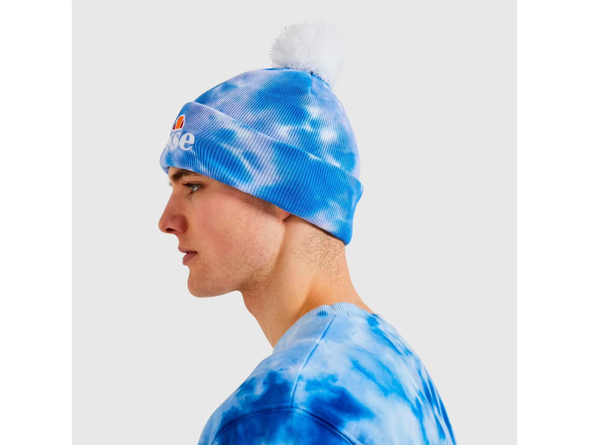 Beanie ellesse Velly Tie Dye Beanie Unisex Celeste