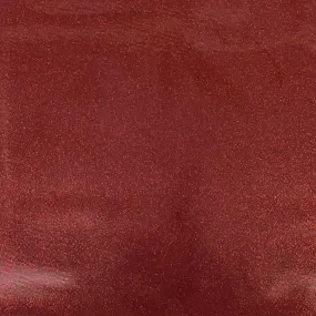 Burgundy Sparkle Glitter Vinyl Fabric