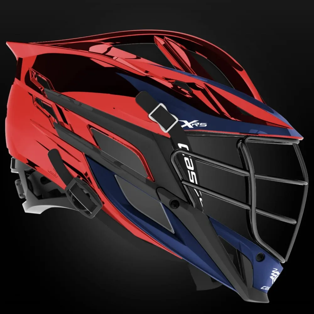 Cascade XRS Youth Metallic Finish CUSTOM Lacrosse Helmet