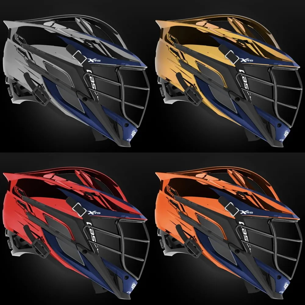 Cascade XRS Youth Metallic Finish CUSTOM Lacrosse Helmet