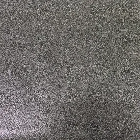 Charcoal Gray Sparkle Glitter Vinyl Fabric