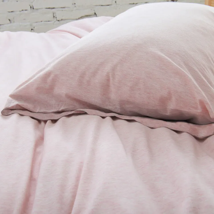 Cotton Pure - Cravina Pink Jersey Cotton Pillow Case