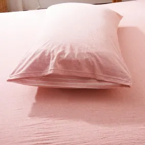 Cotton Pure - Pinky Stripe Jersey Cotton Pillow Case