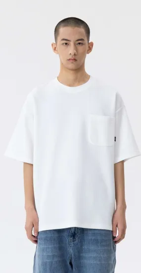 Drop Shoulder T-Shirt with Pocket