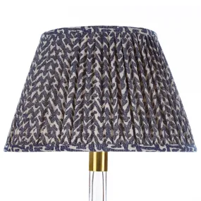 Fermoie Lampshade in Navy Blue Rabanna