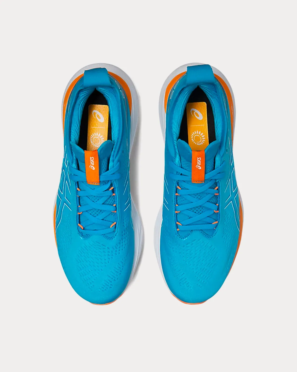 Gel-Nimbus 25 Island Blue / Sun Peach Running Shoes