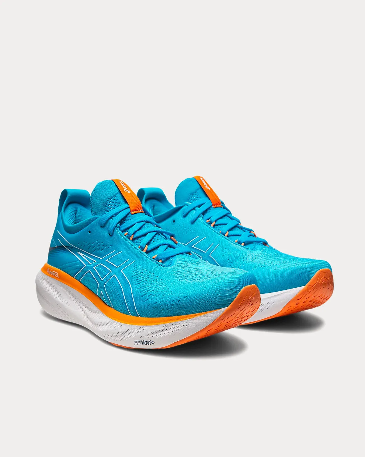 Gel-Nimbus 25 Island Blue / Sun Peach Running Shoes