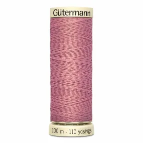 Gutermann Polyester Thread 100m #323 Old Rose