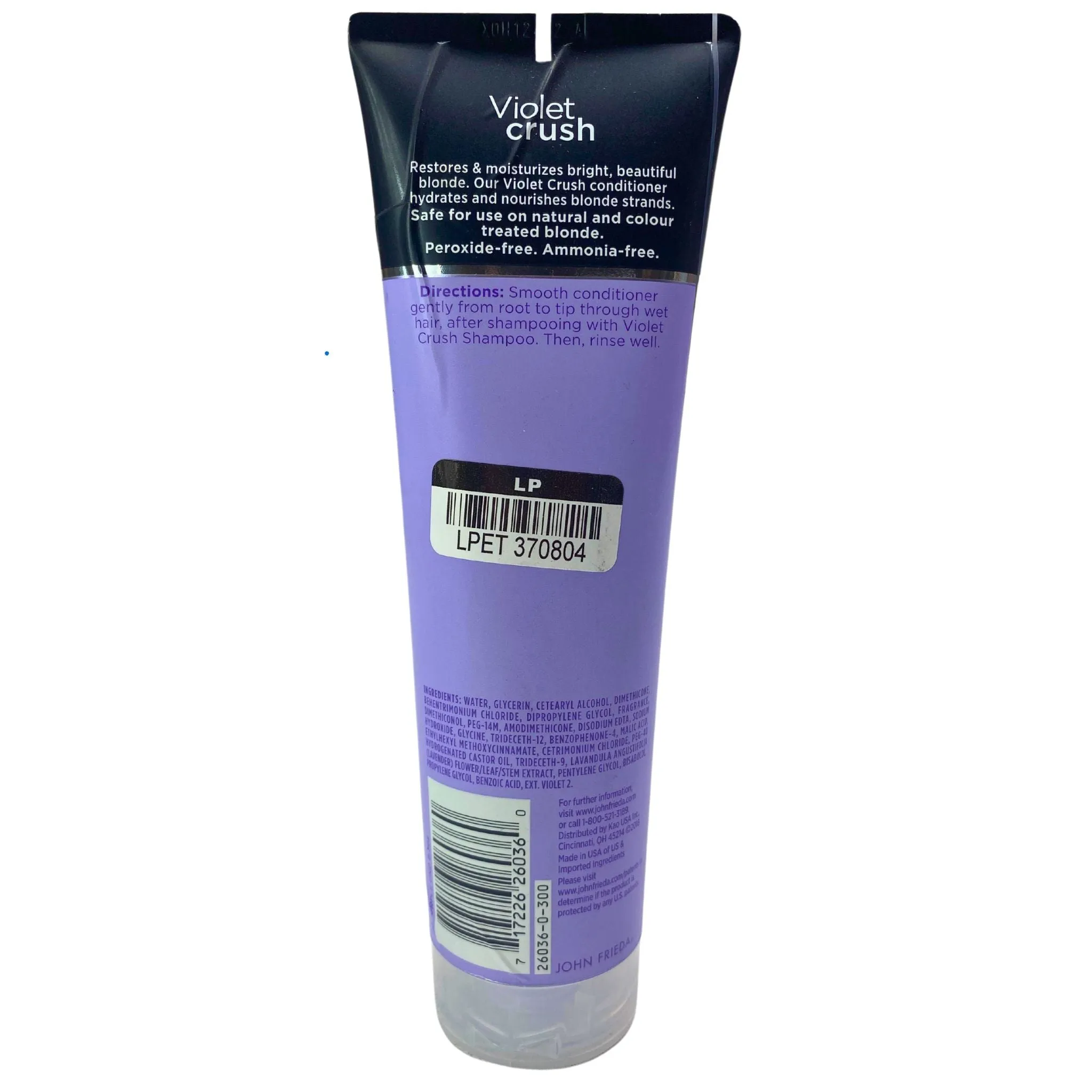 John Frieda Violet crush for blondes Purple Conditioner 8.3 FL OZ (50 Pcs Lot)