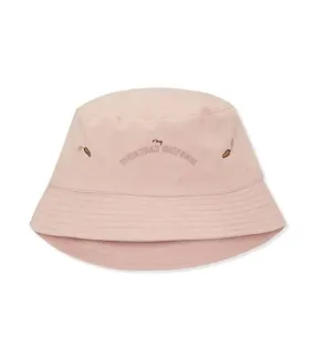 Konges Slojd Organic Cotton Bucket Hat MON, Rose Smoke