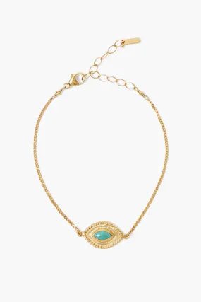 Mariya Evil Eye Bracelet Turquoise