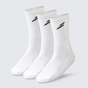 Mark Crew Socks 3pk - White