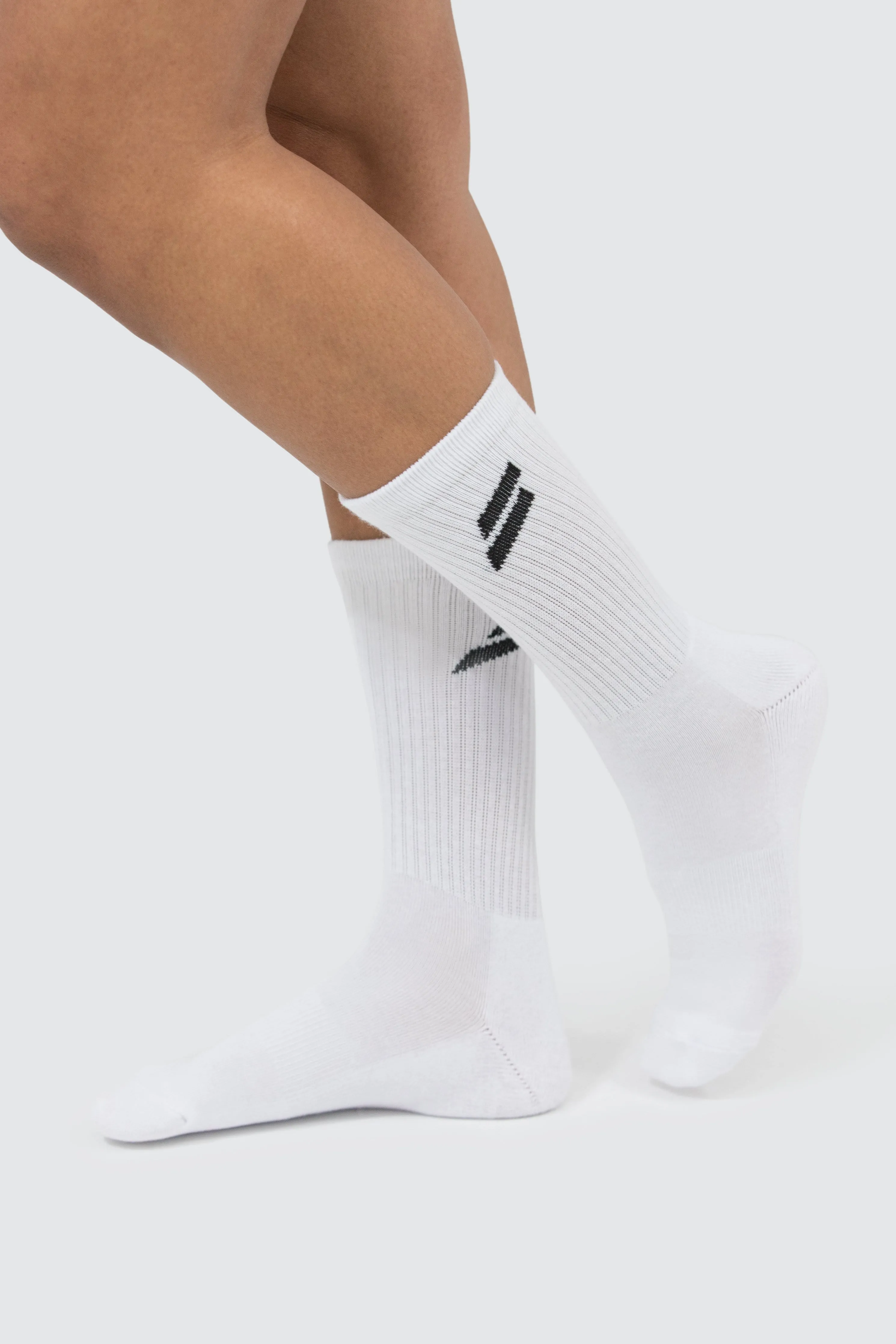 Mark Crew Socks 3pk - White