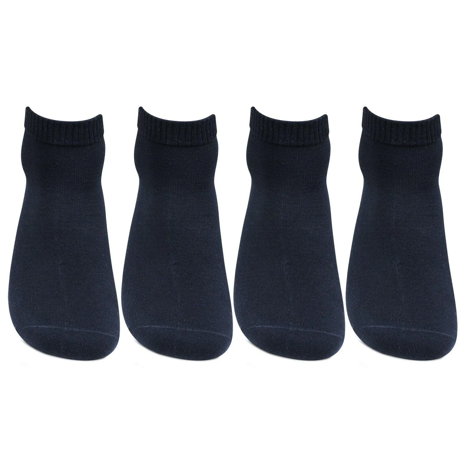 Men Club Class Navy Multi-pack Ankle Socks - Pack of 4