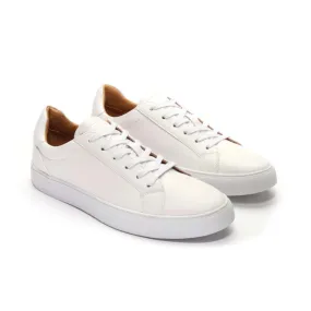 Men's White Casual Sneaker