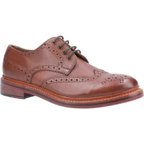 Quenington Leather Goodyear Welt Shoes Brown