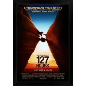 "127 Hours (2010)" Black Framed Print