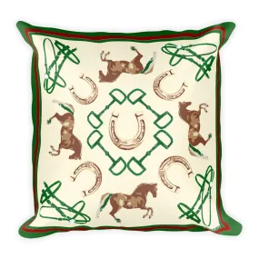 "Stile Equestre" - Throw Pillow