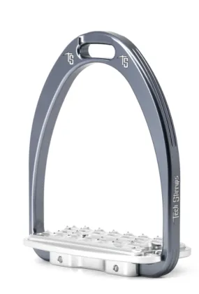 Tech Stirrups Siena Irons in Titanium - One Size