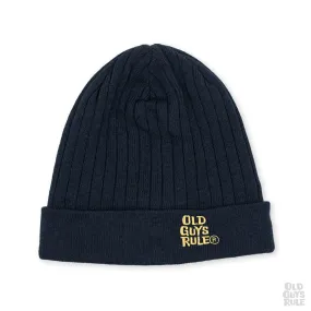 'Thinsulate™' Ribbed Beanie - Navy