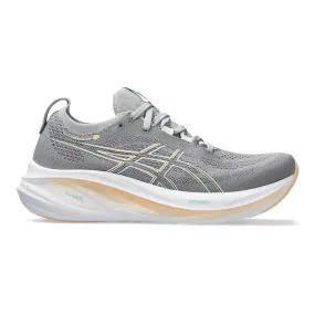 Women's Asics GEL-Nimbus 26, Sheet Rock/Pale Mint, 11 B Medium